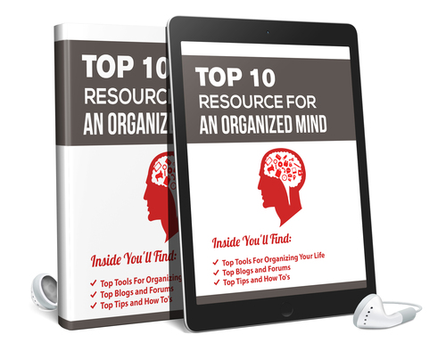 Product picture Top 10 Resources For An Organized Mind