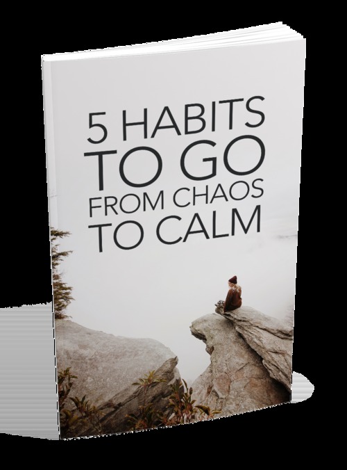 Product picture 5 Habits To Go From Chaos To Calm